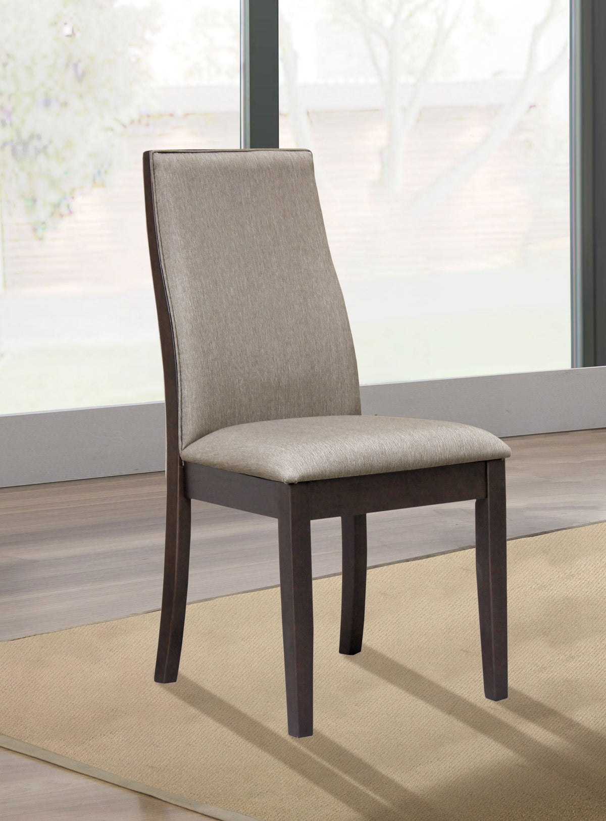 Spring Creek Upholstered Dining Chair (Set of 2) - Taupe