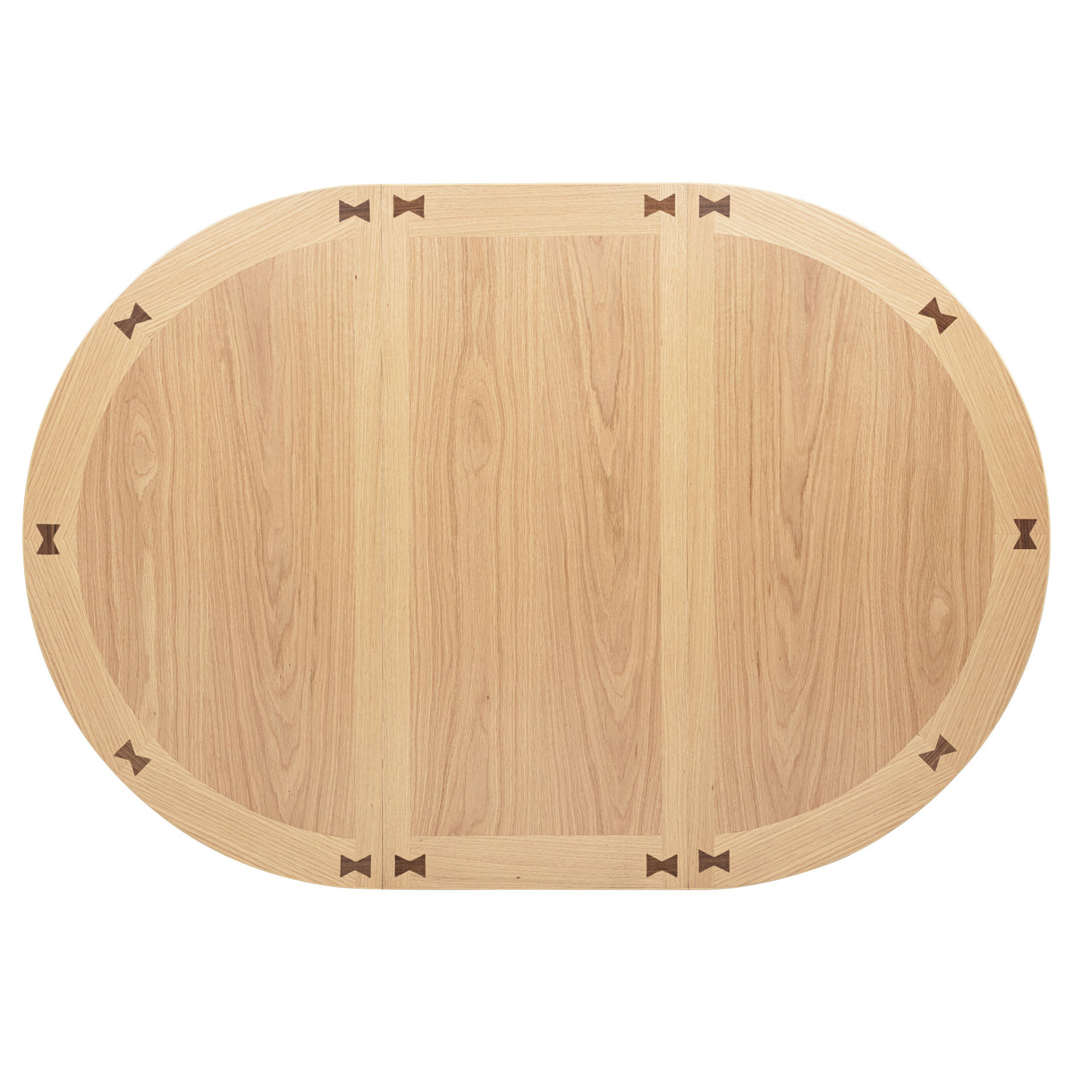 Lavon Oval 60-inch Wood Extension Leaf Dining Table - Light Oak