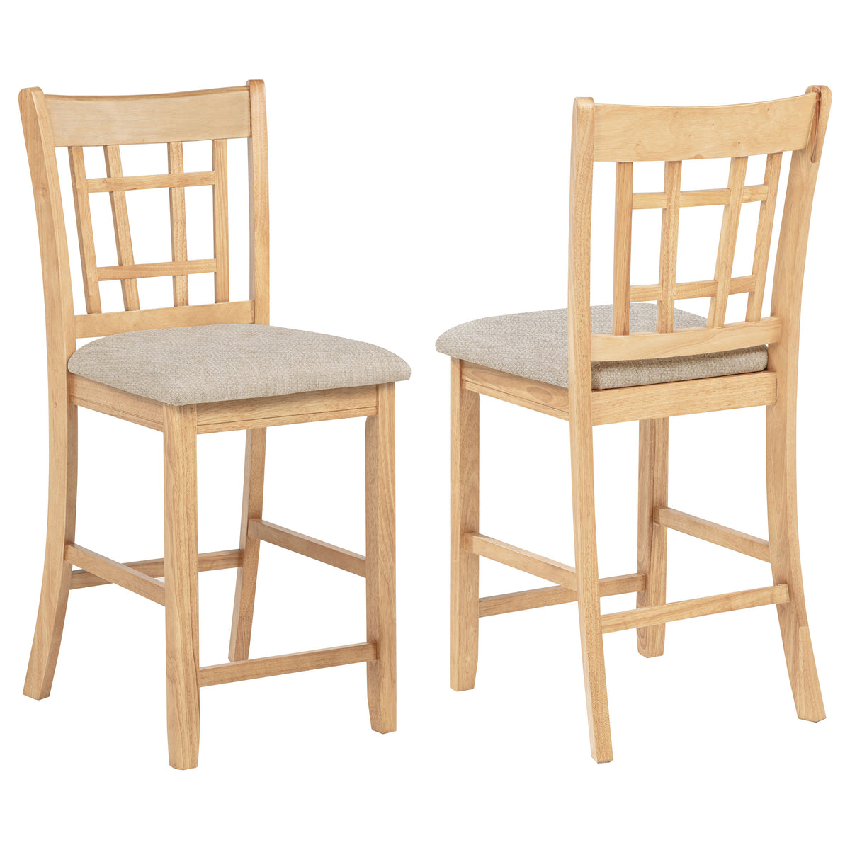Lavon Wood Counter Height Dining Chair (Set of 2) - Light Oak