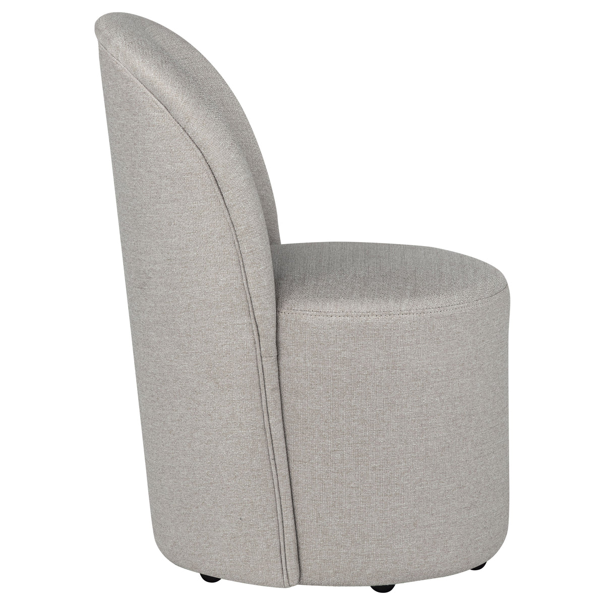 Aubrey Upholstered Barrel Dining Side Chair (Set of 2) - Beige