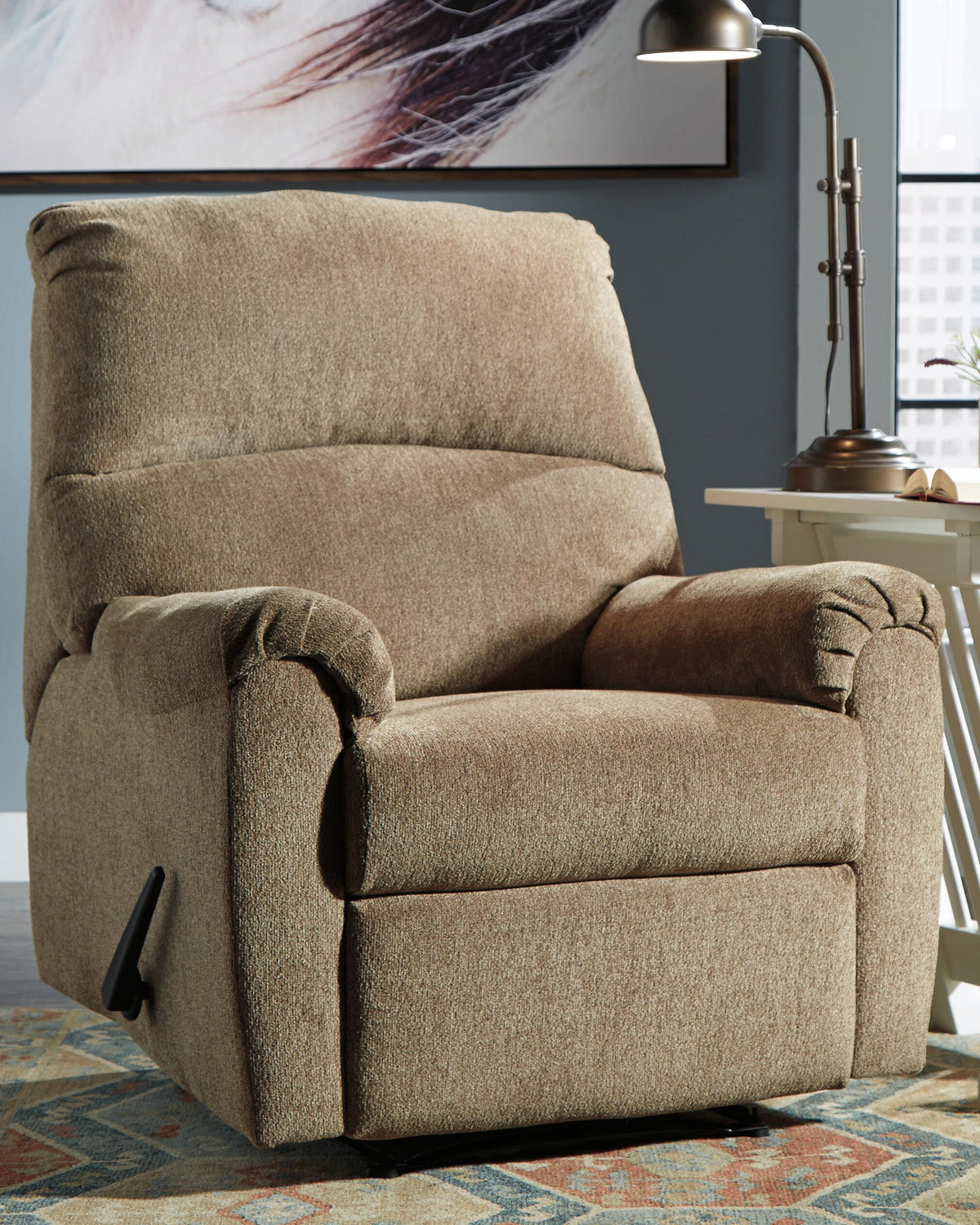 Nerviano Zero Wall Recliner Chenille