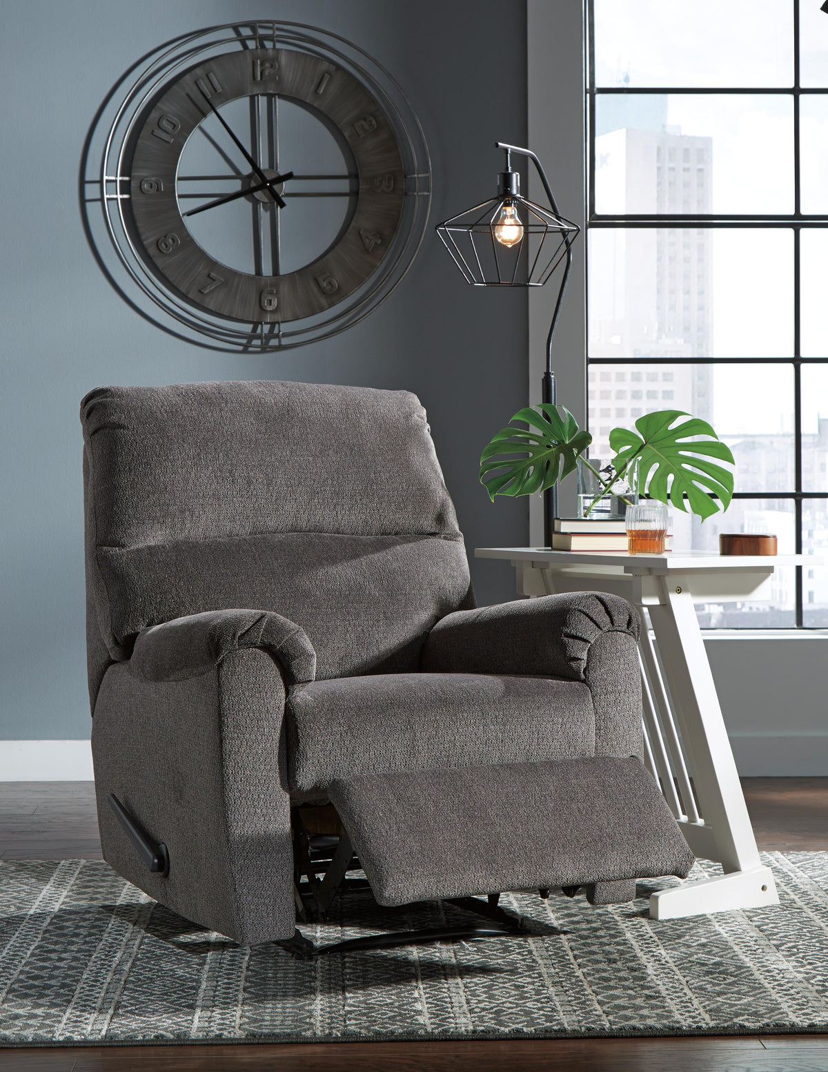 Nerviano Zero Wall Recliner Chenille