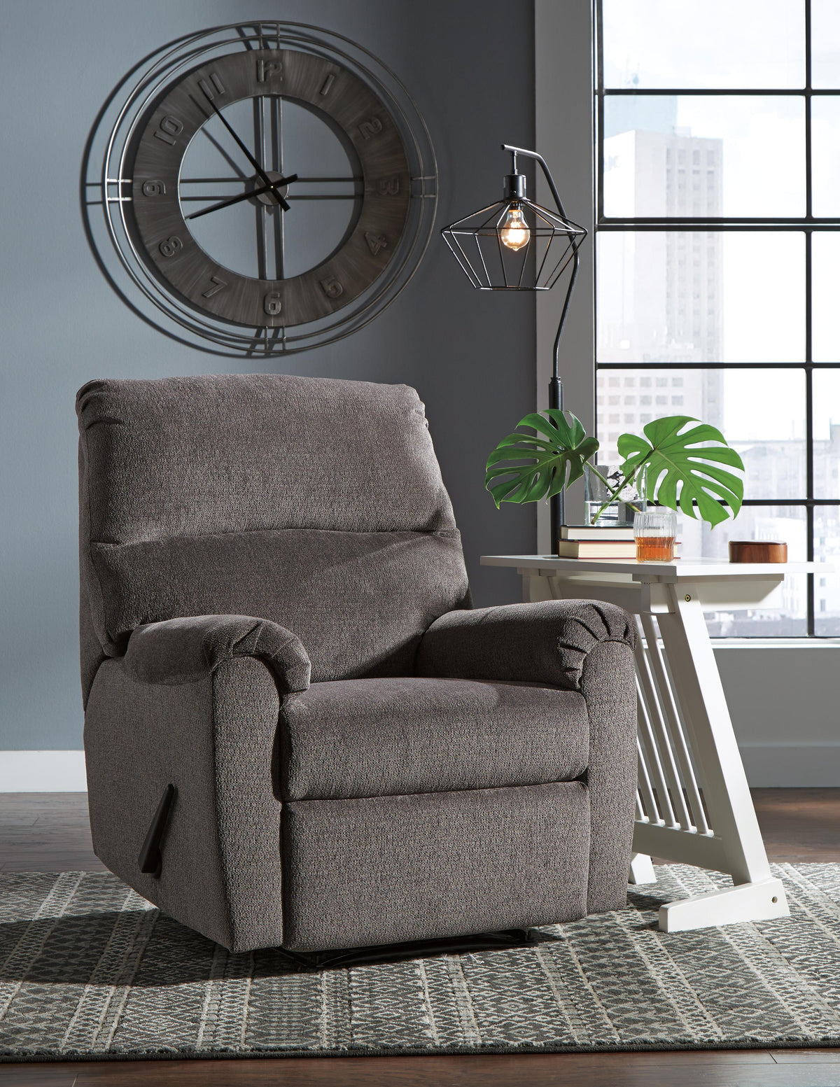 Nerviano Zero Wall Recliner Chenille