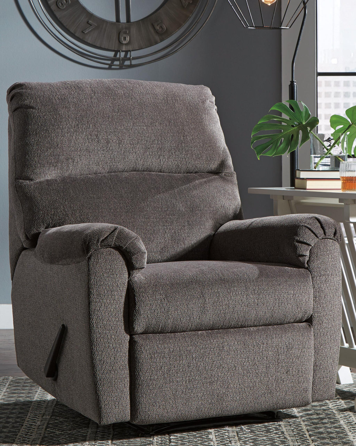 Nerviano Zero Wall Recliner Chenille