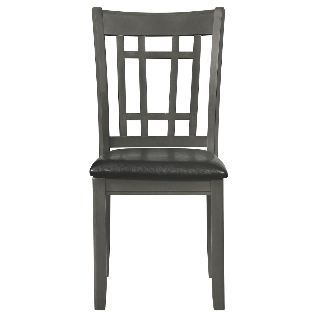 Lavon 5-piece Oval Extension Leaf Dining Set - Medium Grey