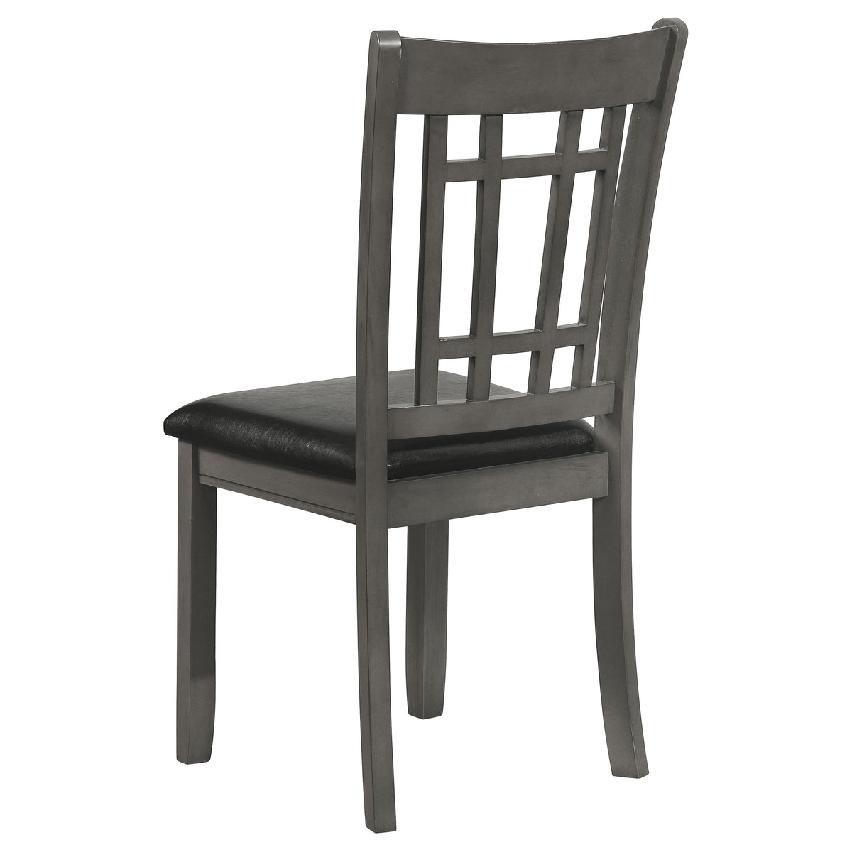 Lavon 5-piece Oval Extension Leaf Dining Set - Medium Grey