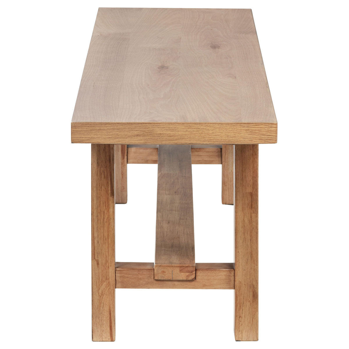 Middleton 6-piece Extension Leaf Dining Set Brown - Natural and Black