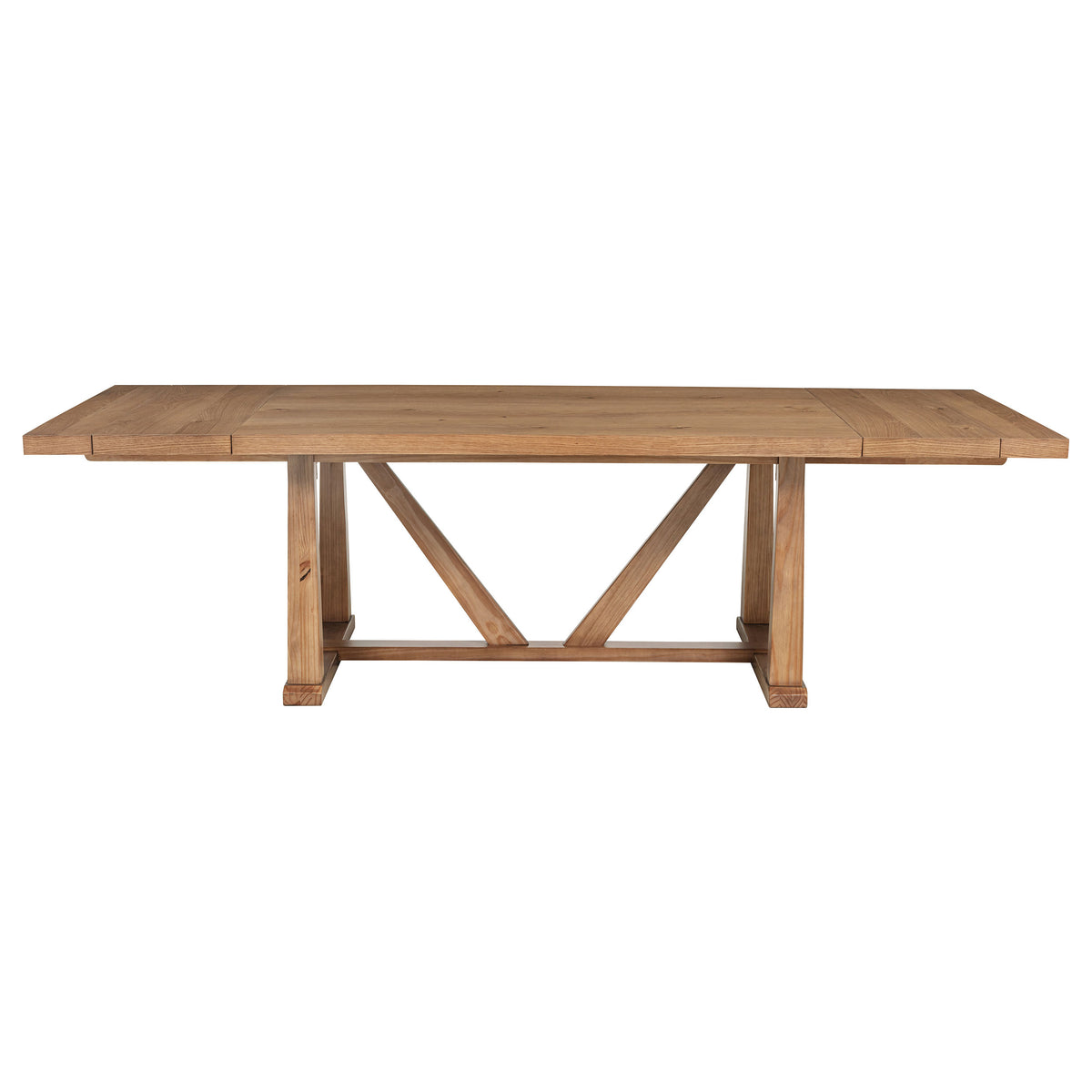 Middleton 9-piece Extension Leaf Dining Set Brown - Natural