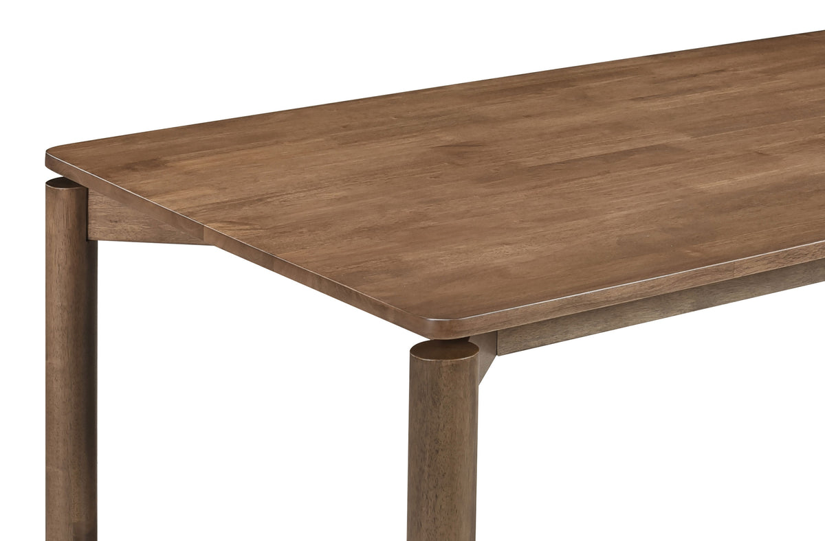Parkridge 7-piece 59-inch Wood Dining Set - Natural Walnut