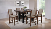 Patterson 7-piece Counter Height Dining Set Mango Oak