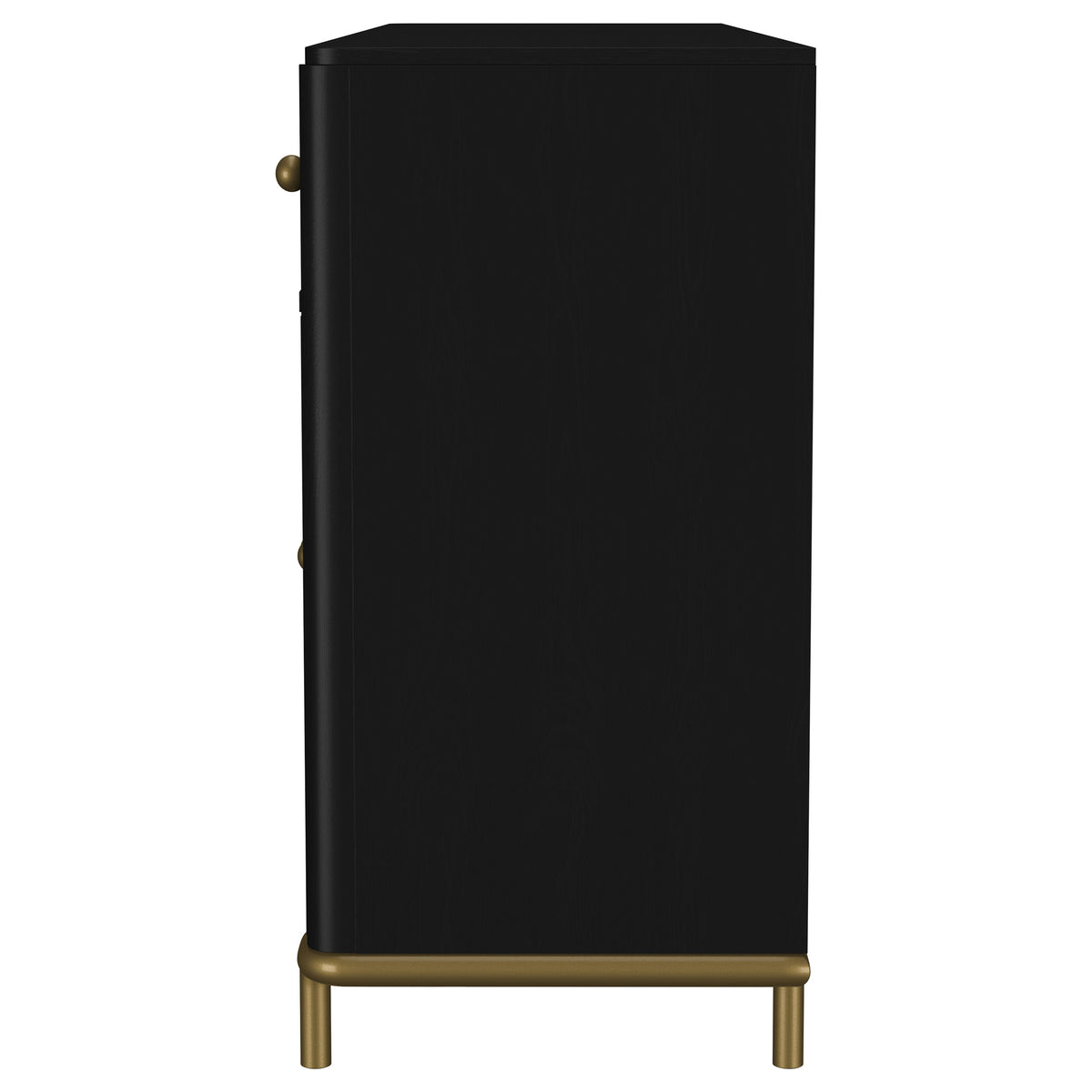Arini 2-drawer Cane Door Dining Sideboard Server - Black