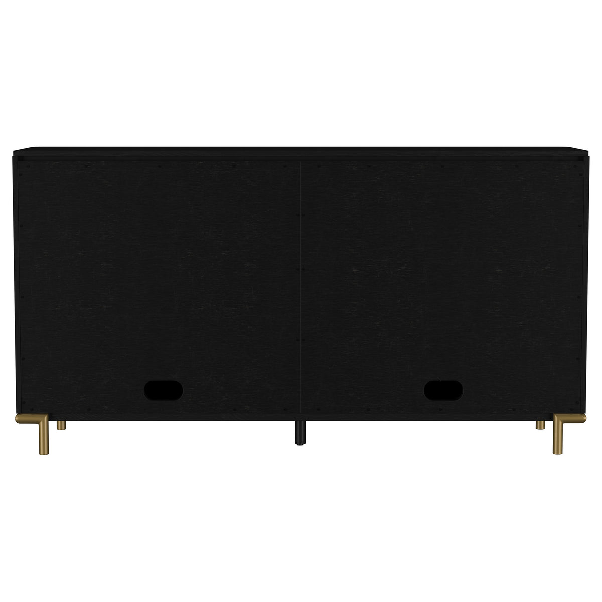 Arini 2-drawer Cane Door Dining Sideboard Server - Black