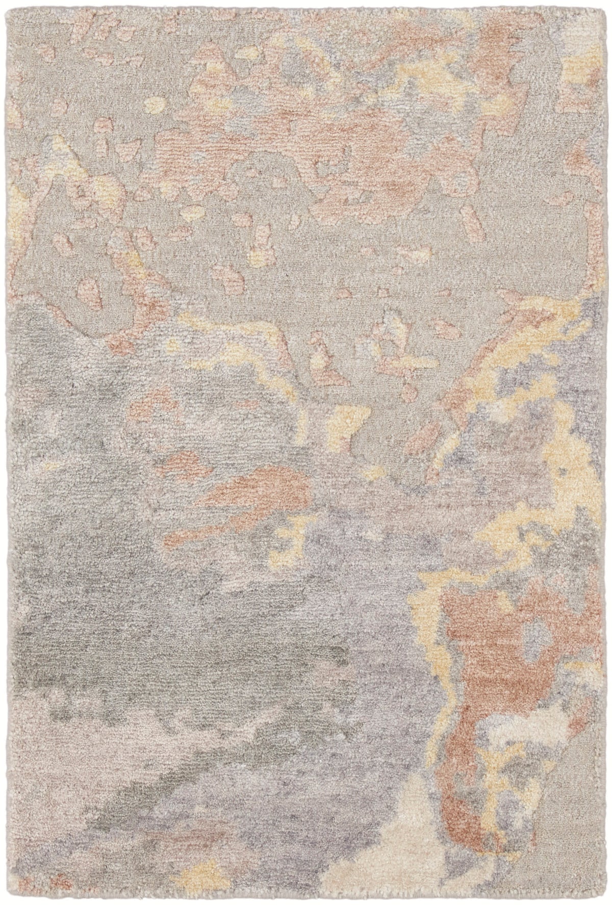Silk Shadows SHA20 Silver Rug - Rectangle