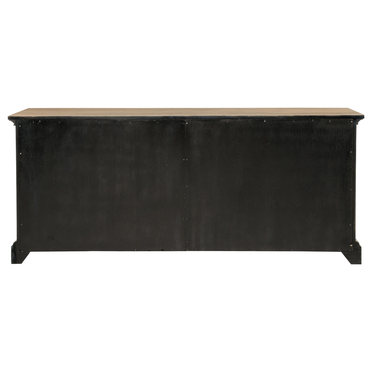 Brockway 4-door Dining Sideboard Buffet Cabinet Barley Brown
