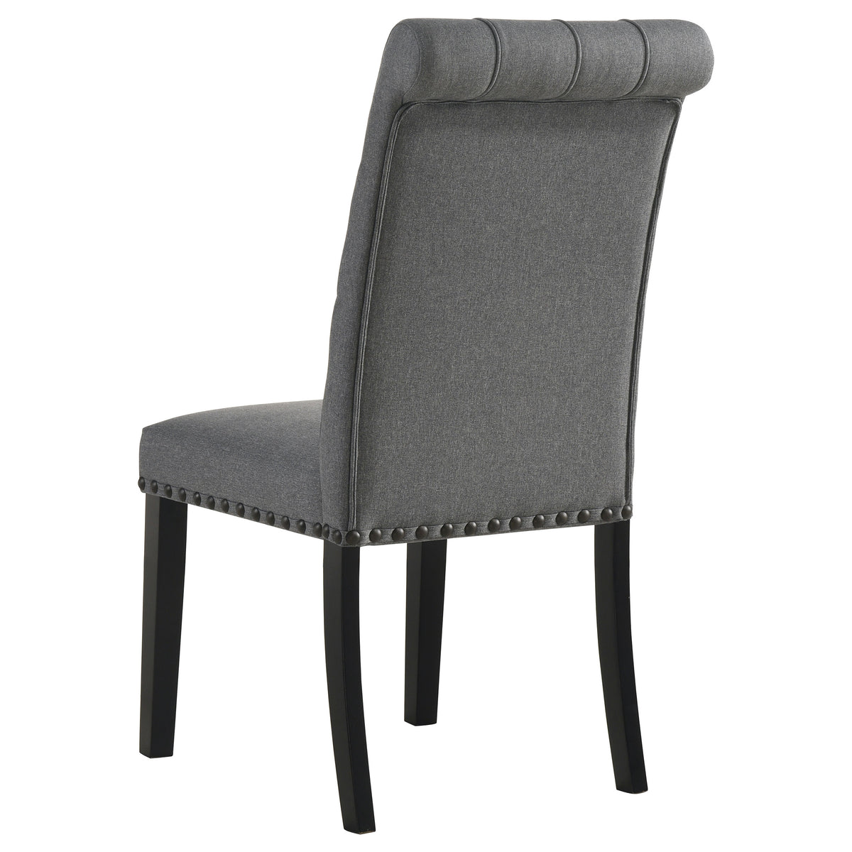 Alana Fabric Upholstered Dining Side Chair (Set of 2) - Grey