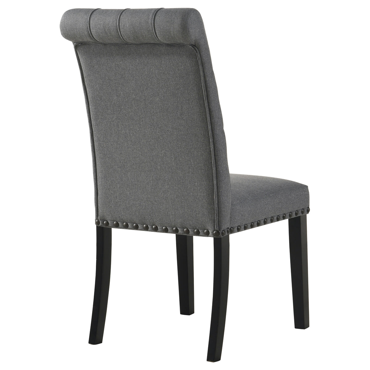 Alana Fabric Upholstered Dining Side Chair (Set of 2) - Grey