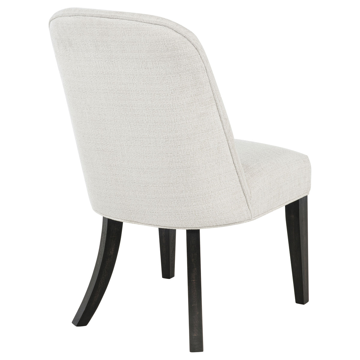 Leandro Upholstered Dining Side Chair Cream (Set of 2)