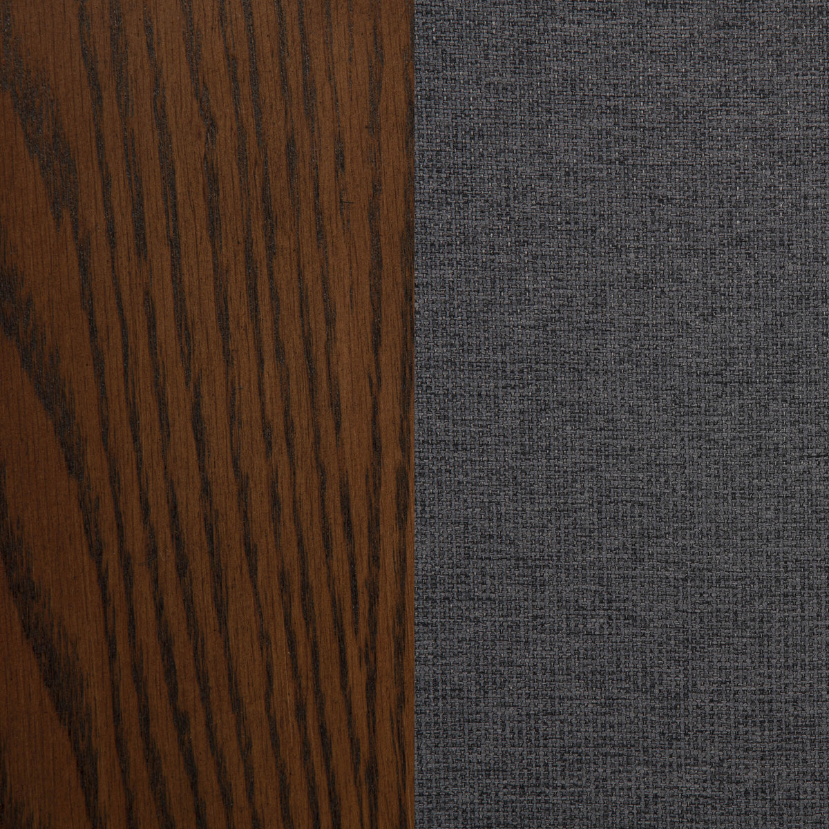 Naser Upholstered Counter Stool (Set of 2) - Dark Walnut
