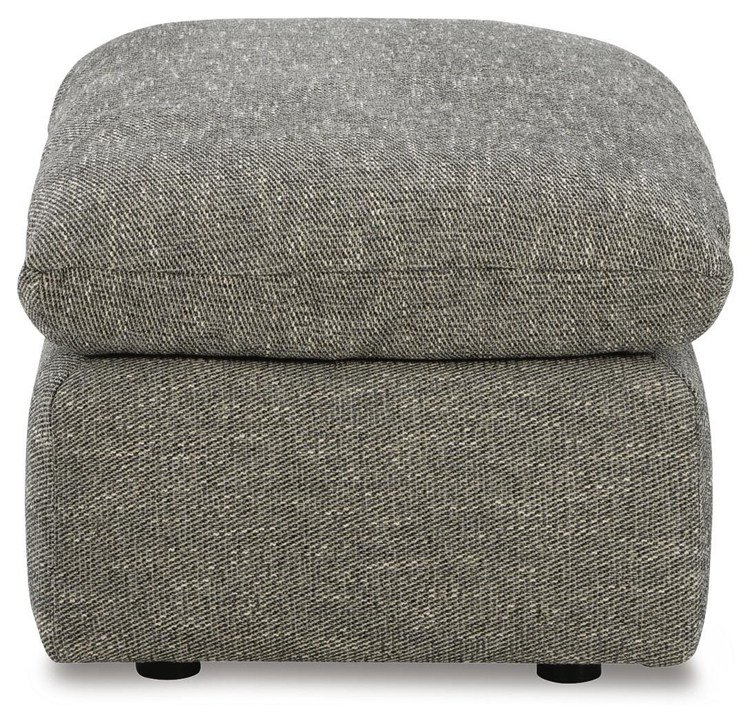 Dramatic Oversized Chair and Ottoman