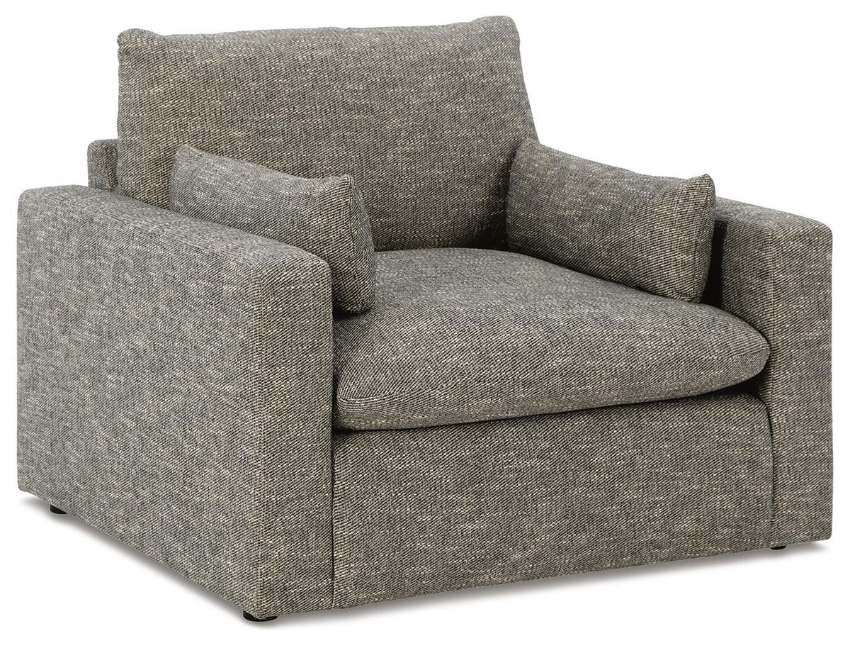 Dramatic Chair and a Half Chenille
