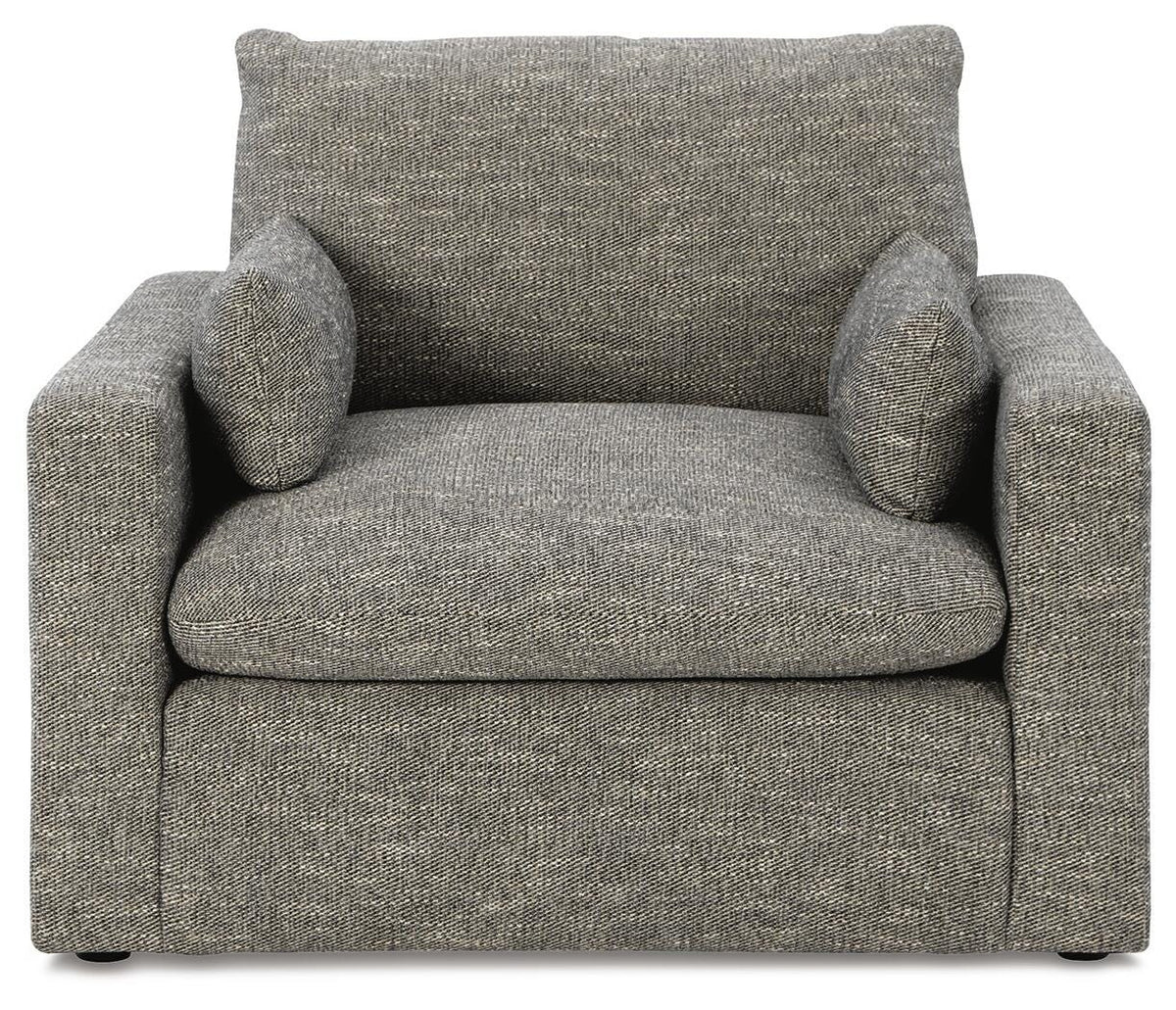 Dramatic Chair and a Half Chenille