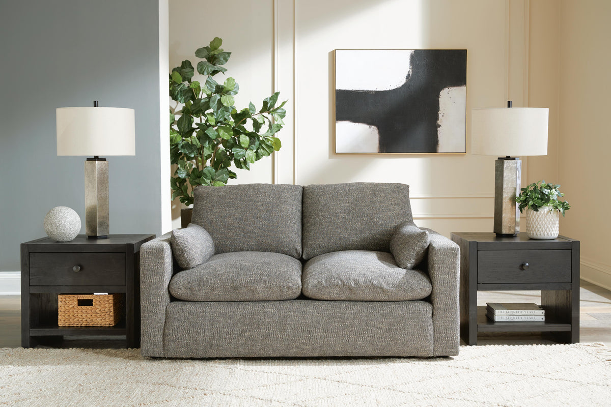 Dramatic Loveseat Chenille