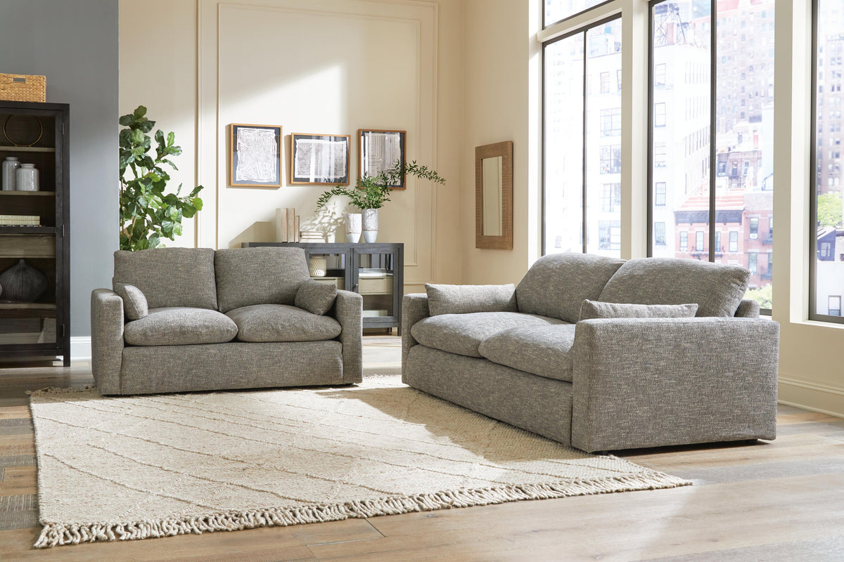 Dramatic Sofa, Loveseat, Oversized Chair and Ottoman