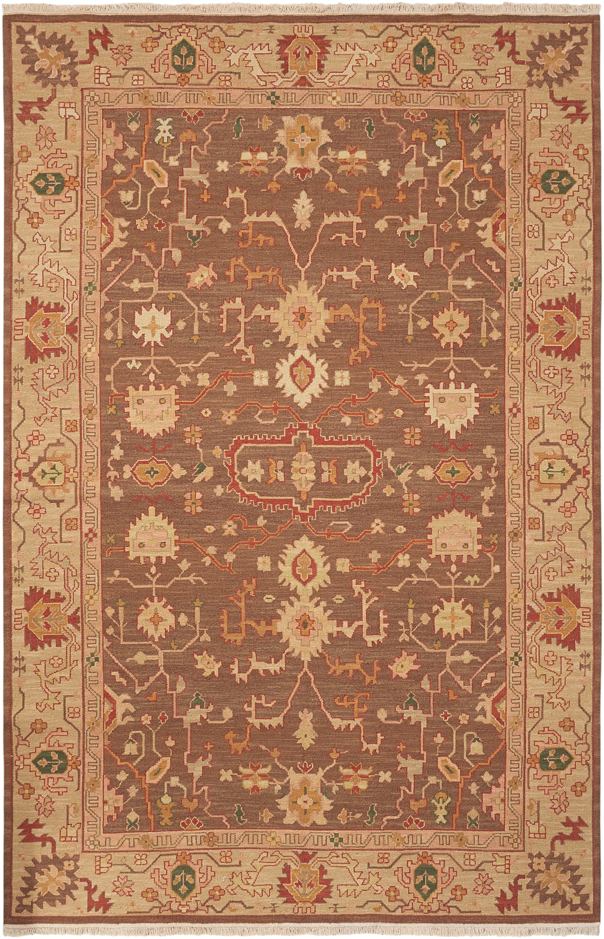 Nourmak S138 Khaki Rug - Rectangle