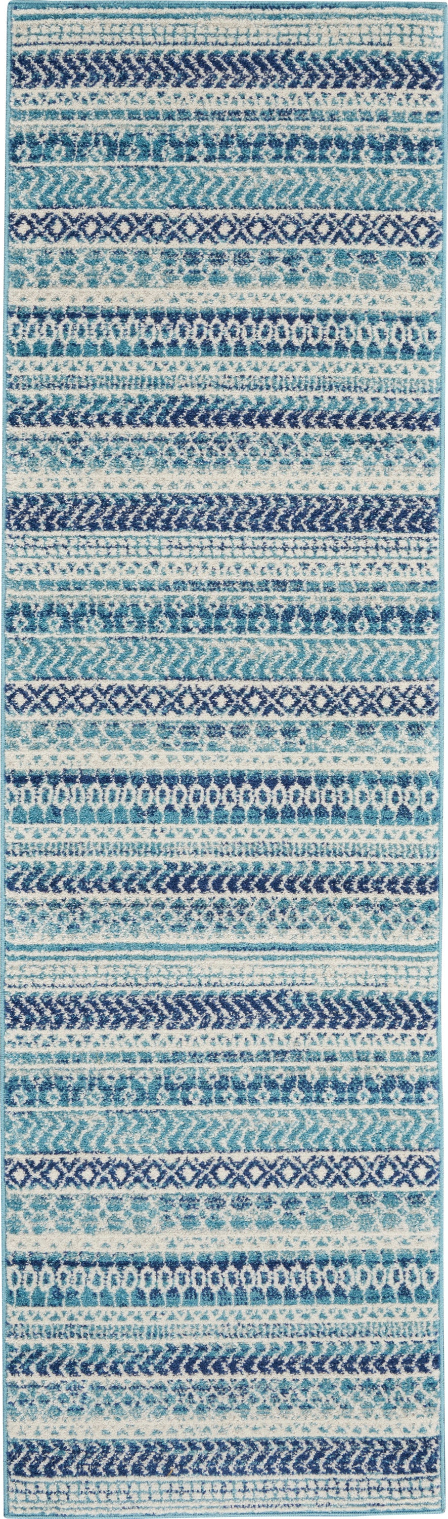 Passion PSN26 Navy Blue Rug - Runner