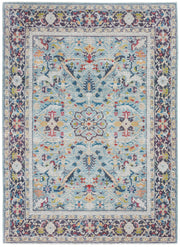 Ankara Global ANR14 Teal Multicolor Rug - Rectangle