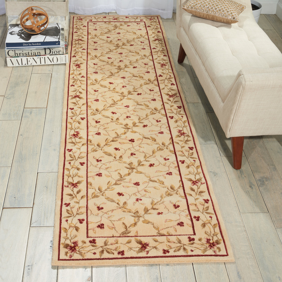 Ashton House AS08 Beige Rug - room scene