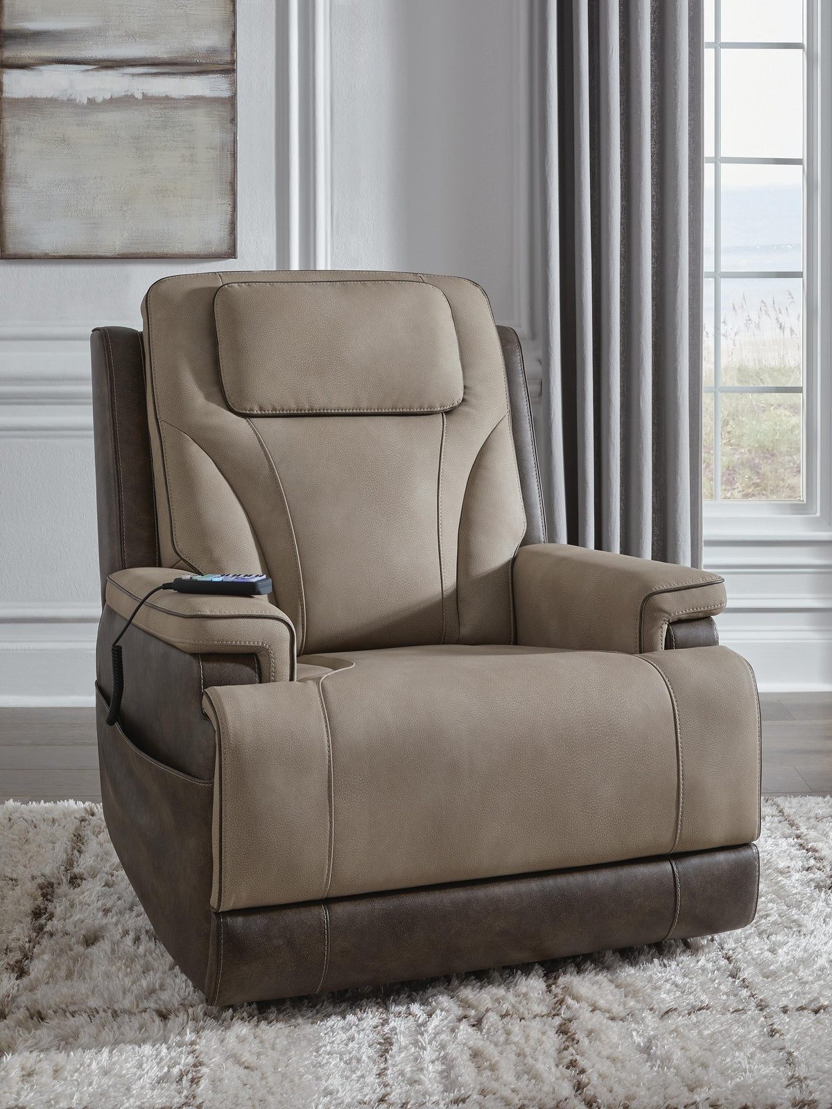4Z-Peaceful Pause Power Lift Recliner Next-Gen DuraPella Microfiber