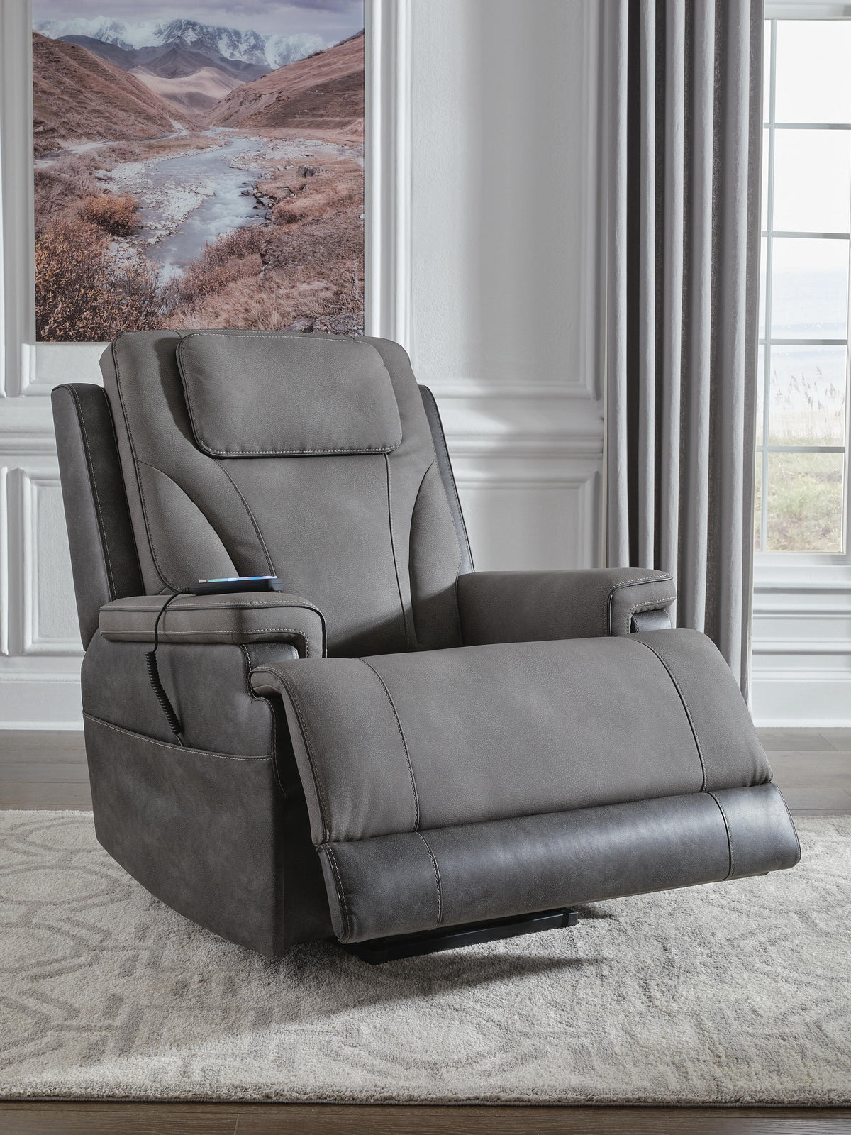 4Z-Peaceful Pause Power Lift Recliner Next-Gen DuraPella Microfiber