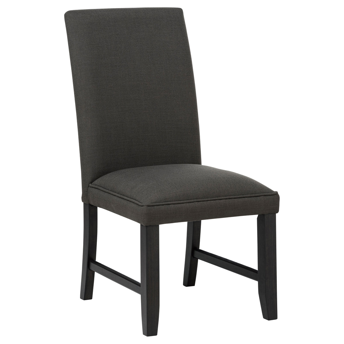 Berning Fabric Upholstered Parson Side Chair (Set of 2) - Charcoal