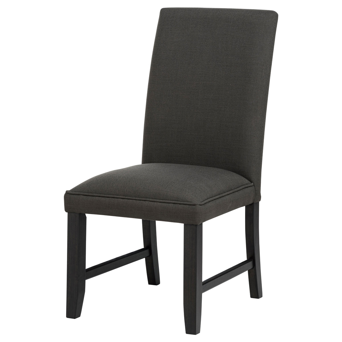 Berning Fabric Upholstered Parson Side Chair (Set of 2) - Charcoal