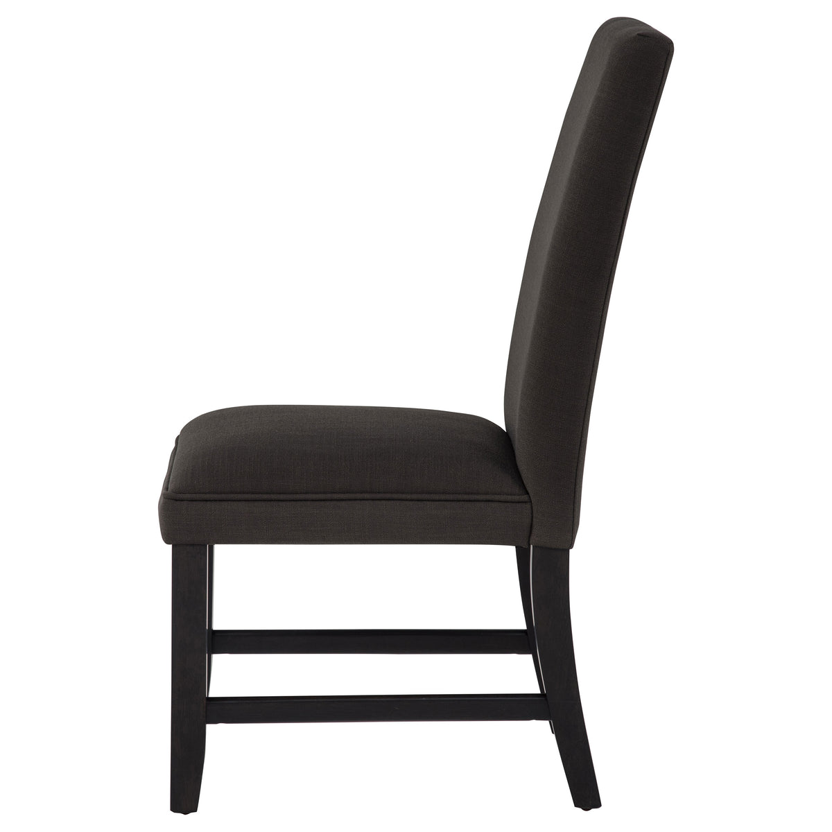 Berning Fabric Upholstered Parson Side Chair (Set of 2) - Charcoal