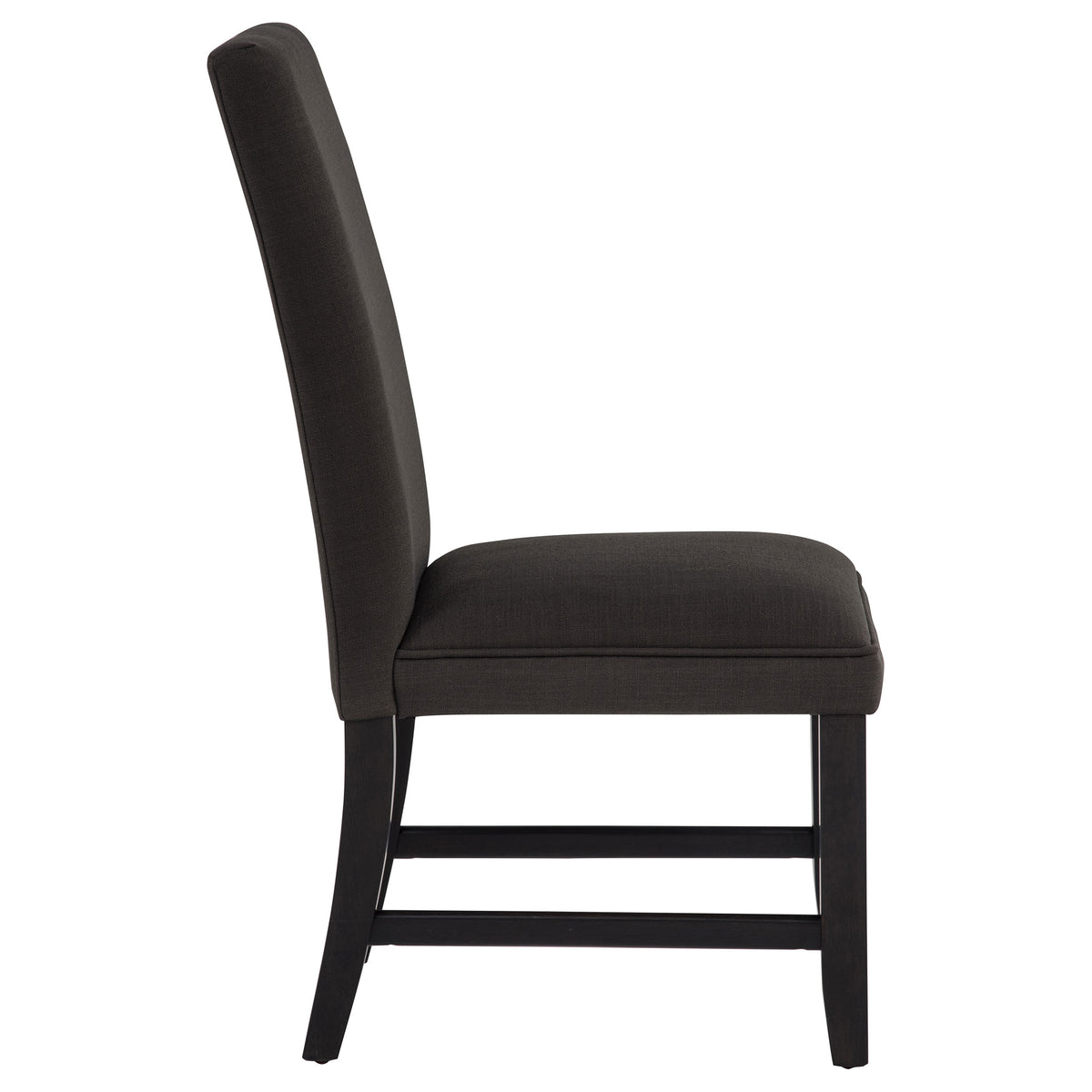 Berning Fabric Upholstered Parson Side Chair (Set of 2) - Charcoal