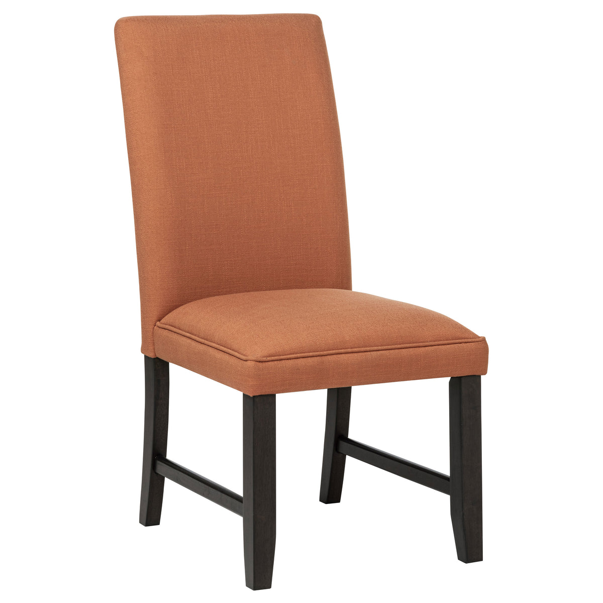 Berning Fabric Upholstered Parson Side Chair (Set of 2) - Salmon