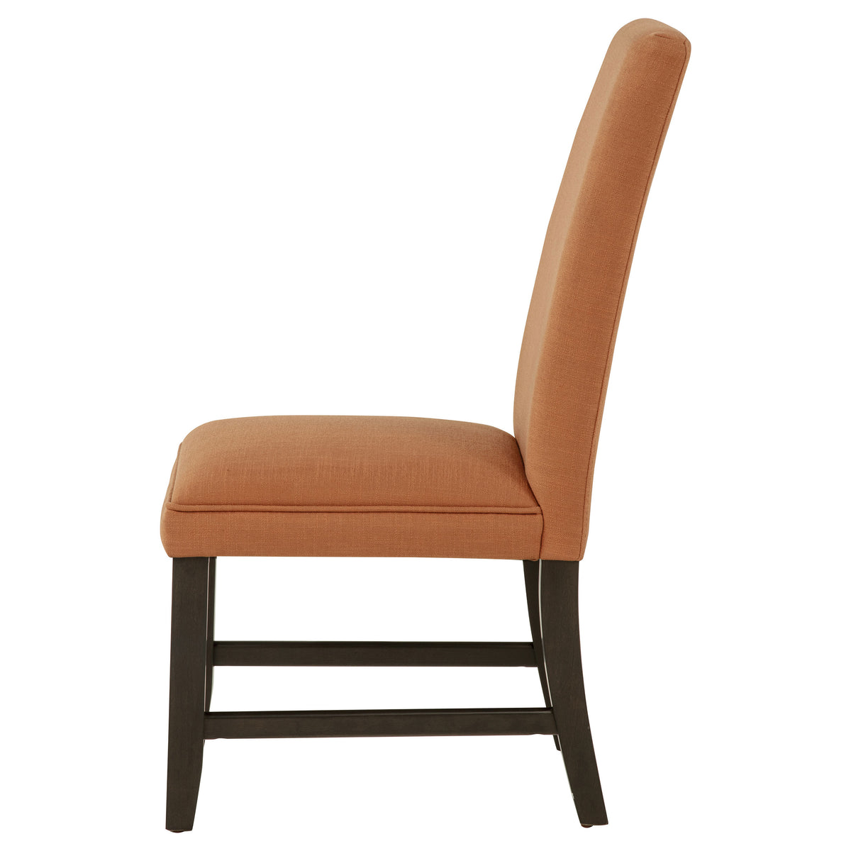 Berning Fabric Upholstered Parson Side Chair (Set of 2) - Salmon