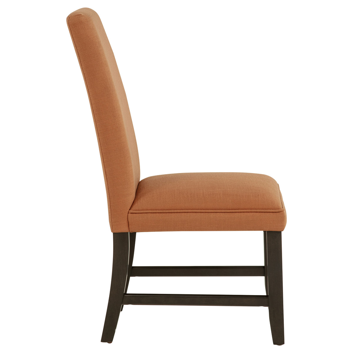 Berning Fabric Upholstered Parson Side Chair (Set of 2) - Salmon
