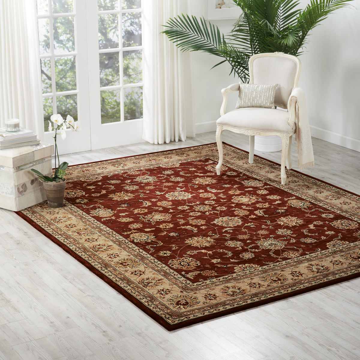 Nourison 2000 2203 Brick Rug - room scene