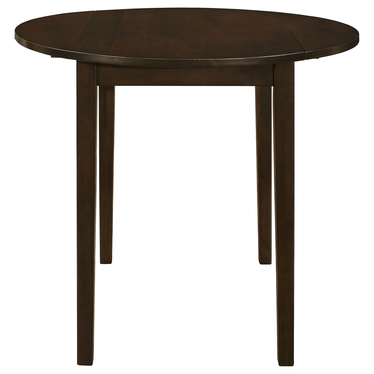 Bucknell 3-piece Round Drop Leaf Dining Table Set - Cappuccino