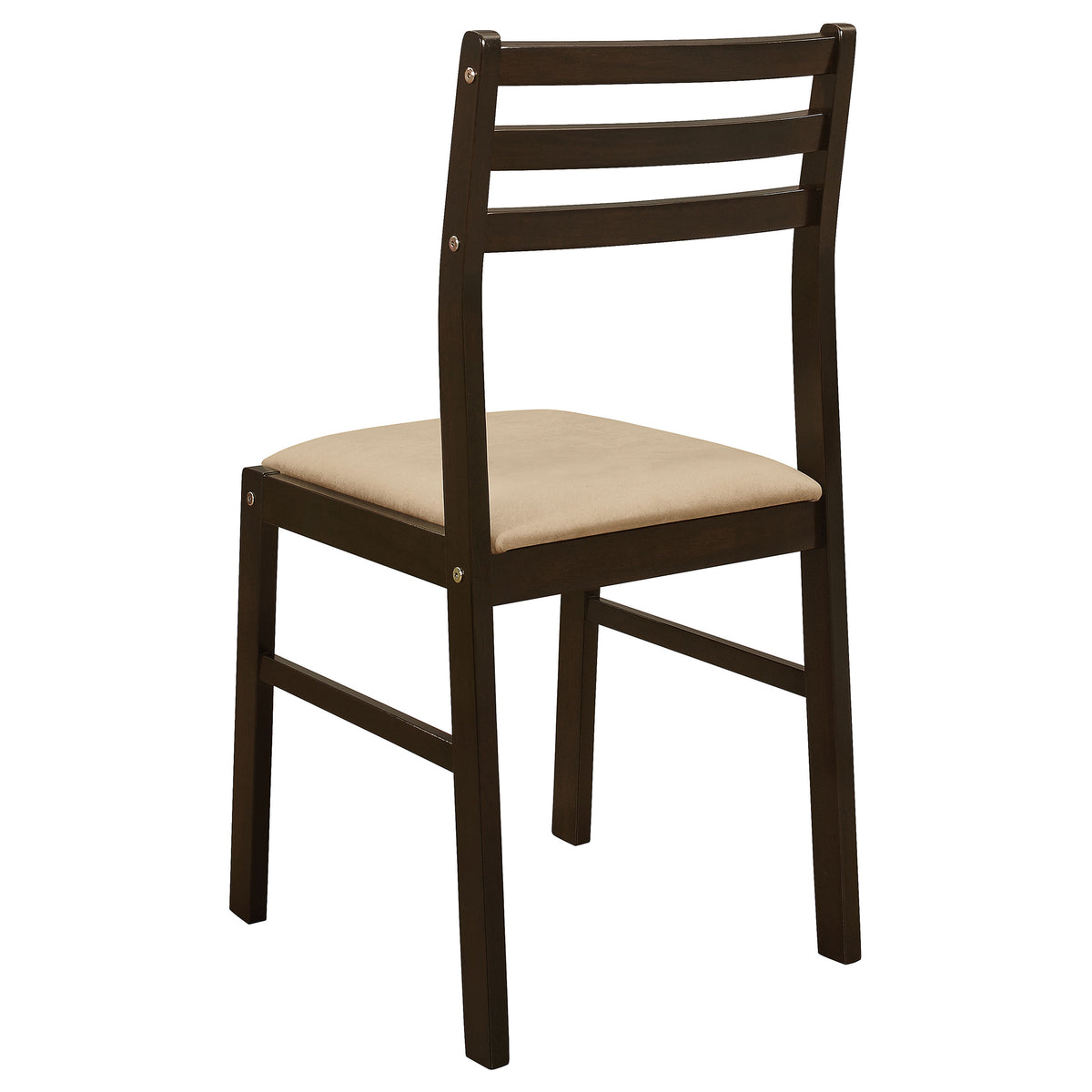Bucknell 3-piece Round Drop Leaf Dining Table Set - Cappuccino