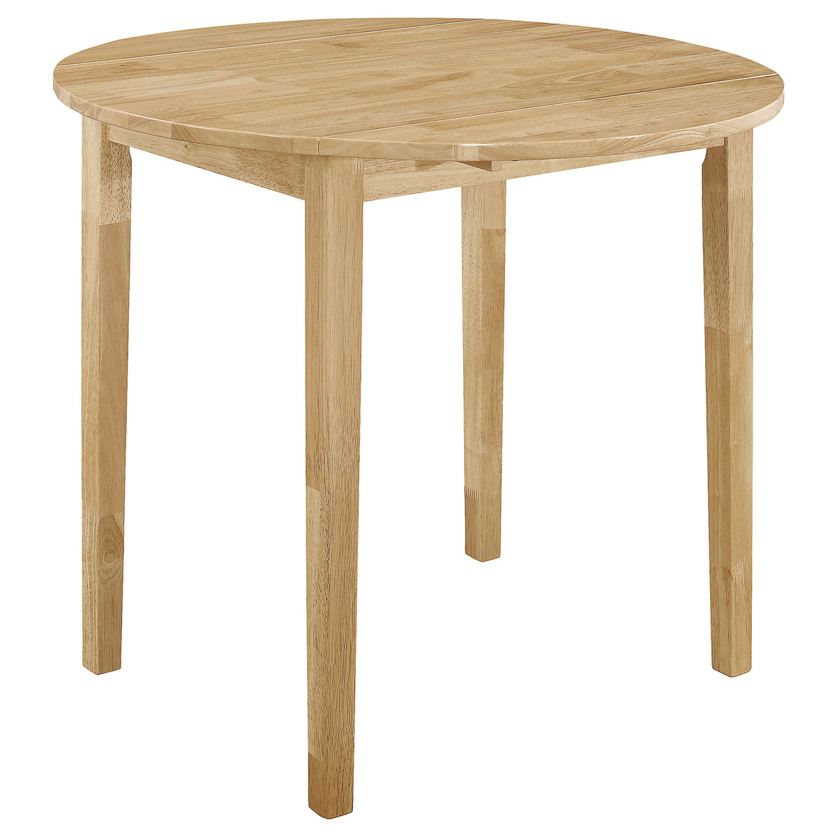 Bucknell 3-piece Round Drop Leaf Dining Table Set - Natural