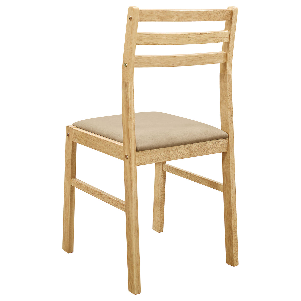 Bucknell 3-piece Round Drop Leaf Dining Table Set - Natural