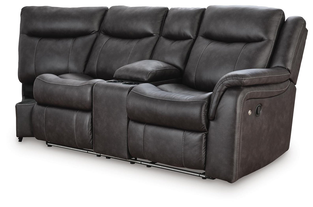 Sultan Meadow RAF Reclining Loveseat Faux Leather