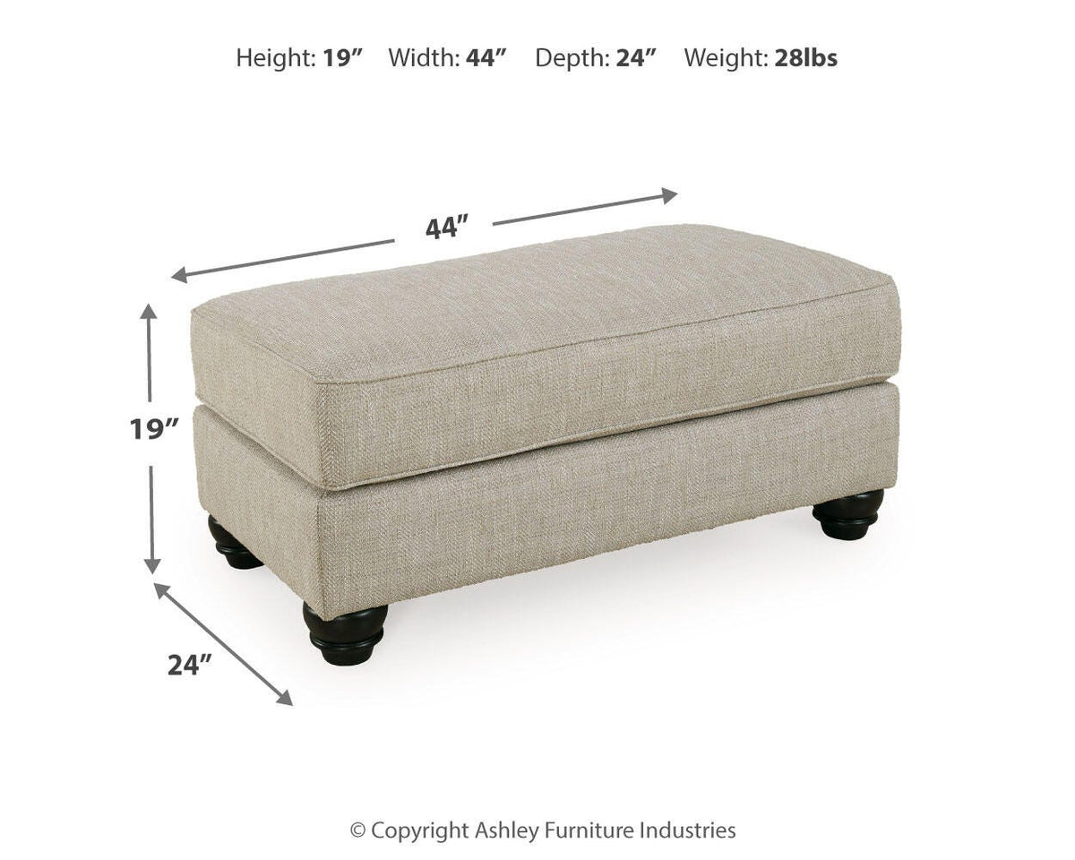Asanti Sofa, Loveseat and Ottoman