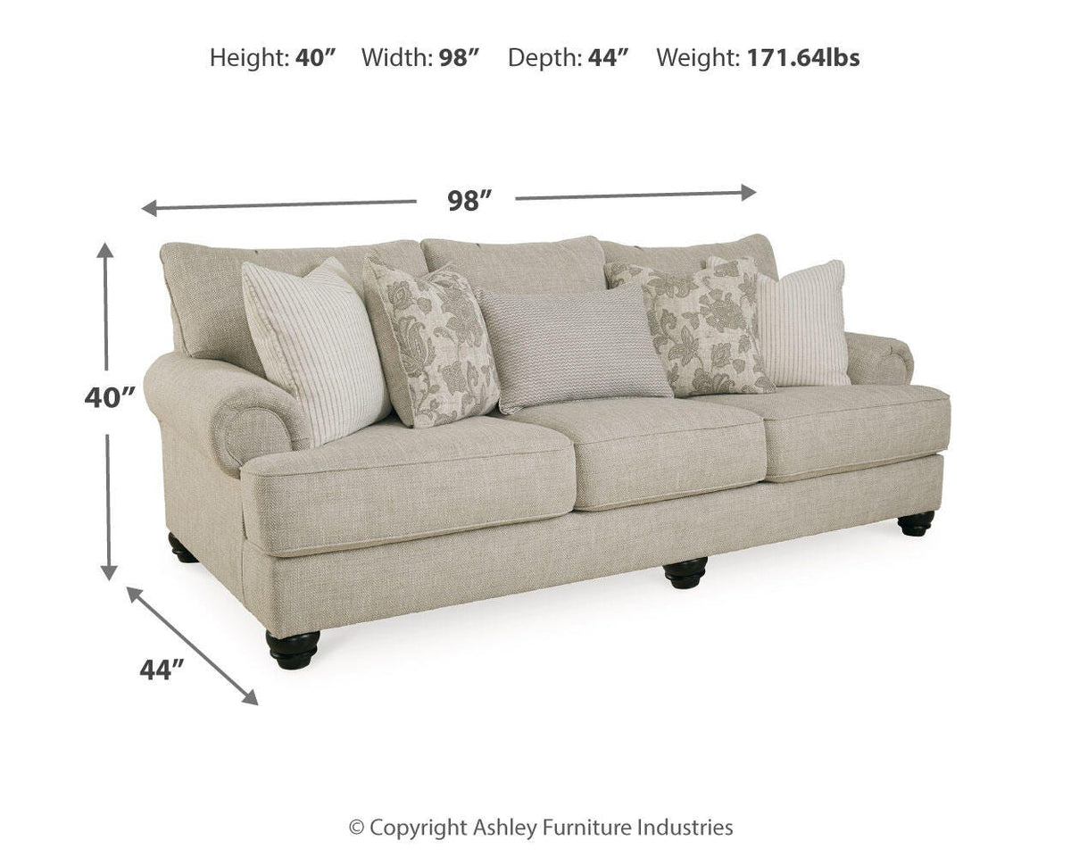 Asanti Sofa, Loveseat and Ottoman