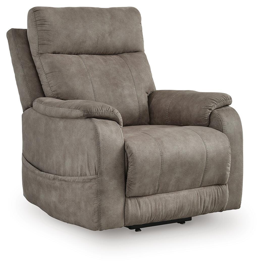 Crestmeade Power Lift Recliner Faux Leather