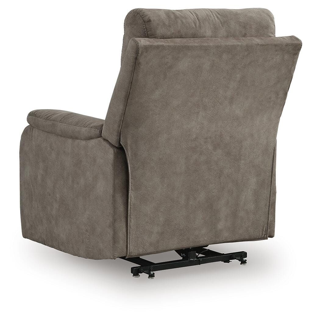 Crestmeade Power Lift Recliner Faux Leather